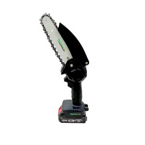 Cordless Mini Chainsaw 6" w/ 21V Li-ion Battery
