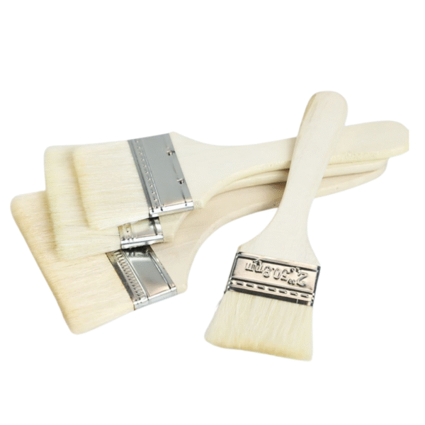 Emulsion Paint Brush Painting Set Brushes Tools for Wood Wall Canvas 1/2/4 Inch - Image 2